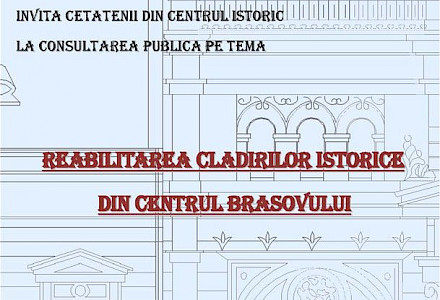Dezbatere publica pe tema "reabilitarii cladirilor din centrul istoric"